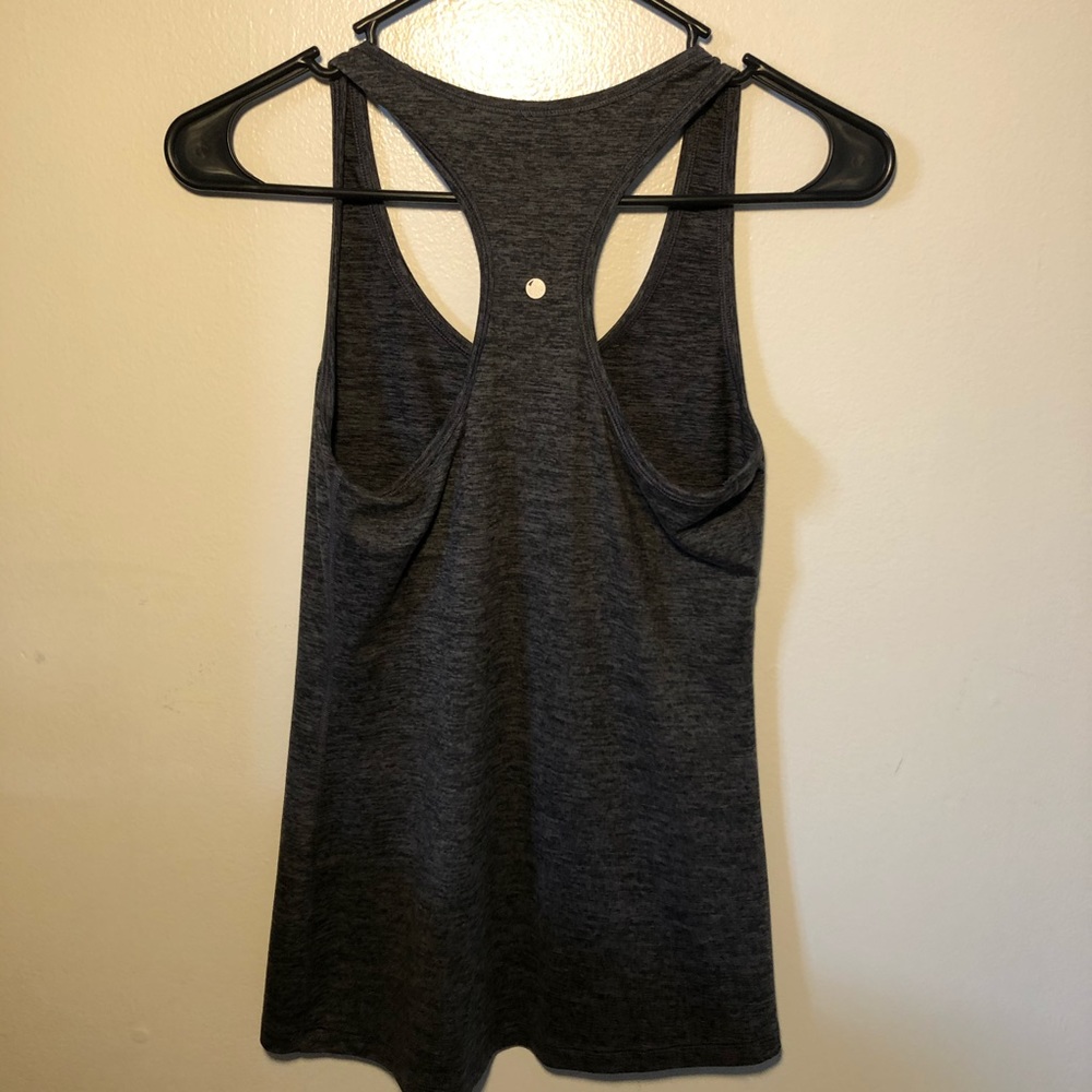 Dark/light gray workout tanks